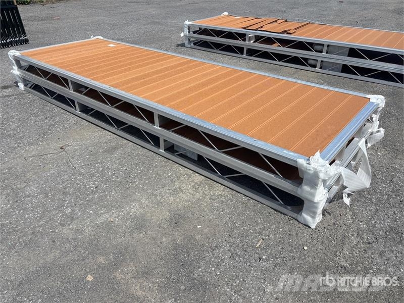 Quantity of (2) BYT BDF412 4 ft x 12 ft Aluminum Další