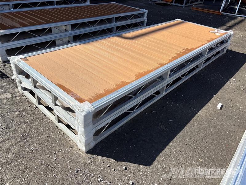  Quantity of (2)  BYT BDF412 4 ft x 12 ft Aluminum  Muut maatalouskoneet