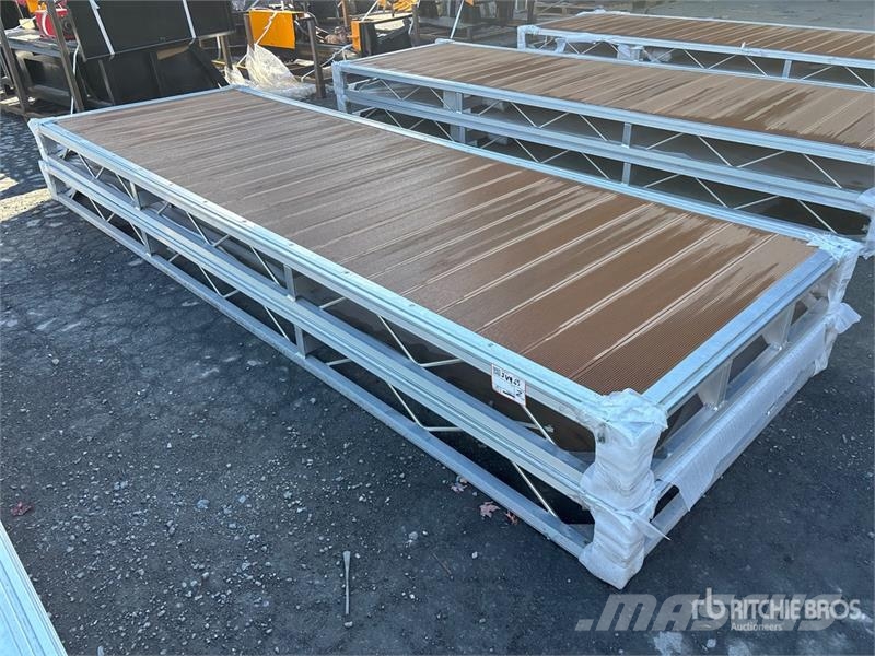  Quantity of (2)  BYT BDF412 4 ft x 12 ft Aluminum  Muut maatalouskoneet