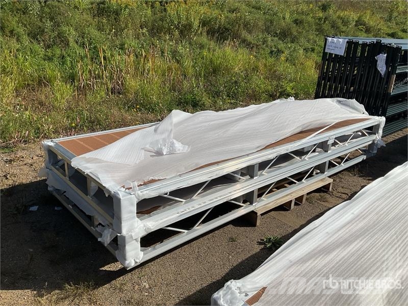  Quantity of (2)  BYT BDF410 4 ft x 10 ft Aluminum  Other farming machines