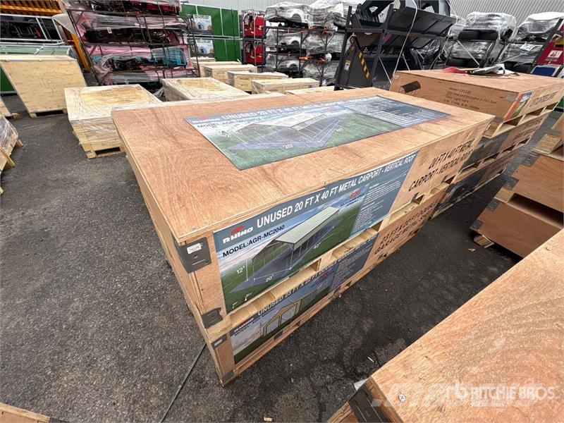  Quantity of (2) Crates of  AGR-MC2040 20 ft x 40 f Jeklene gradbene konstrukcije