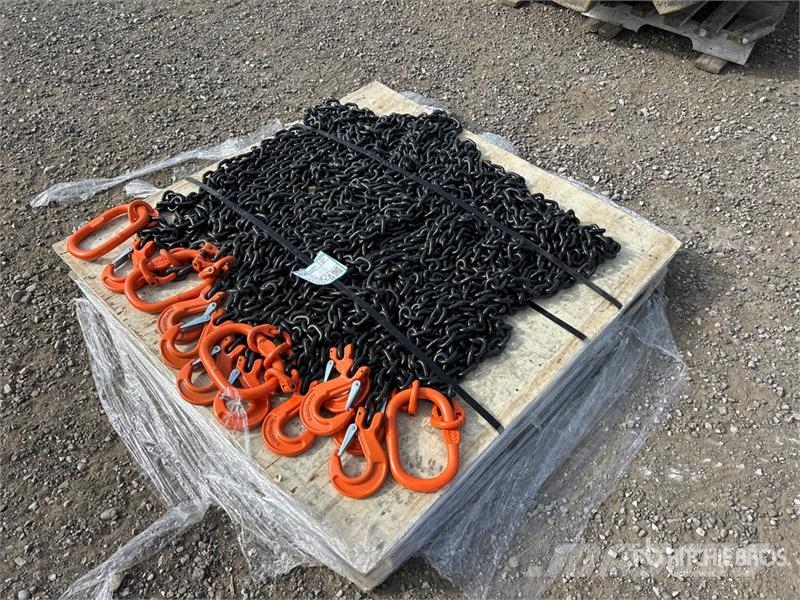 Quantity of (2) CS1234 Grade 80 Crane Chain Sling Daru tertozékok és felszerelések