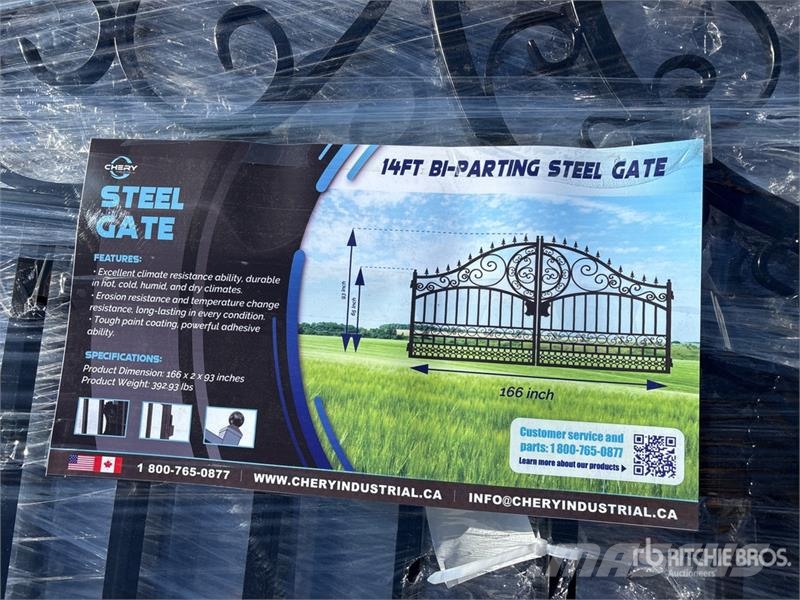 Quantity of (2) Greatbear 14 ft Wrought Iron Bi-Pa Ostale poljoprivredne mašine