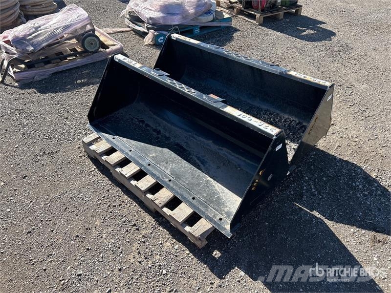 Quantity of (2) HLA 54 in Skid Steer Bucket دلاء