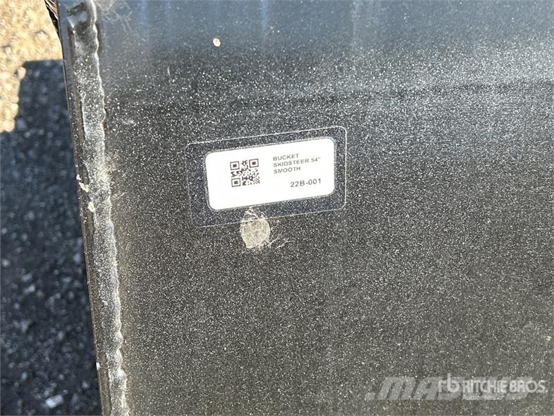 Quantity of (2) HLA 54 in Skid Steer Bucket دلاء