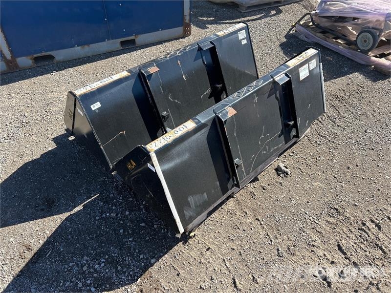 Quantity of (2) HLA 54 in Skid Steer Bucket دلاء