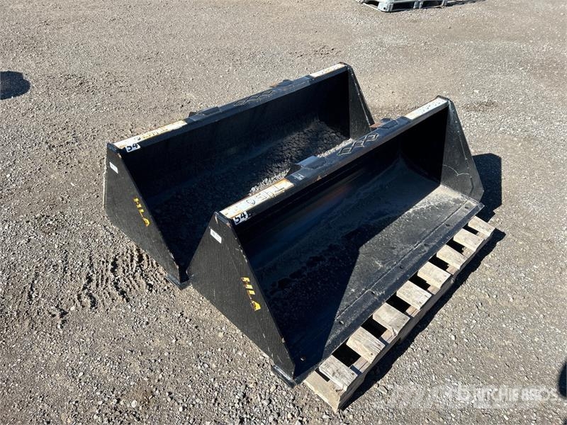 Quantity of (2) HLA 54 in Skid Steer Bucket دلاء
