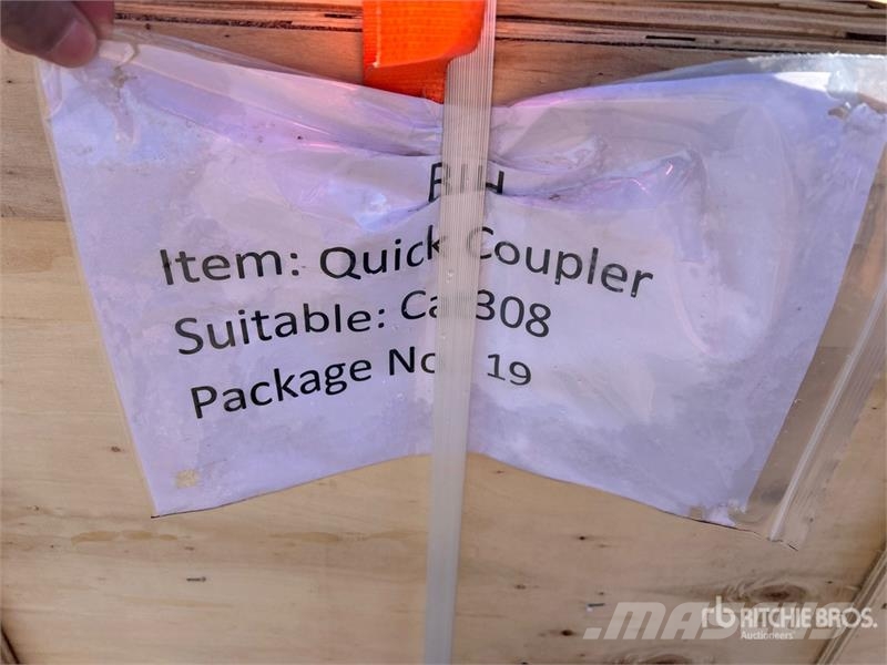 Quantity of (2) Hydraulic quick coupler (Unused) Andre komponenter
