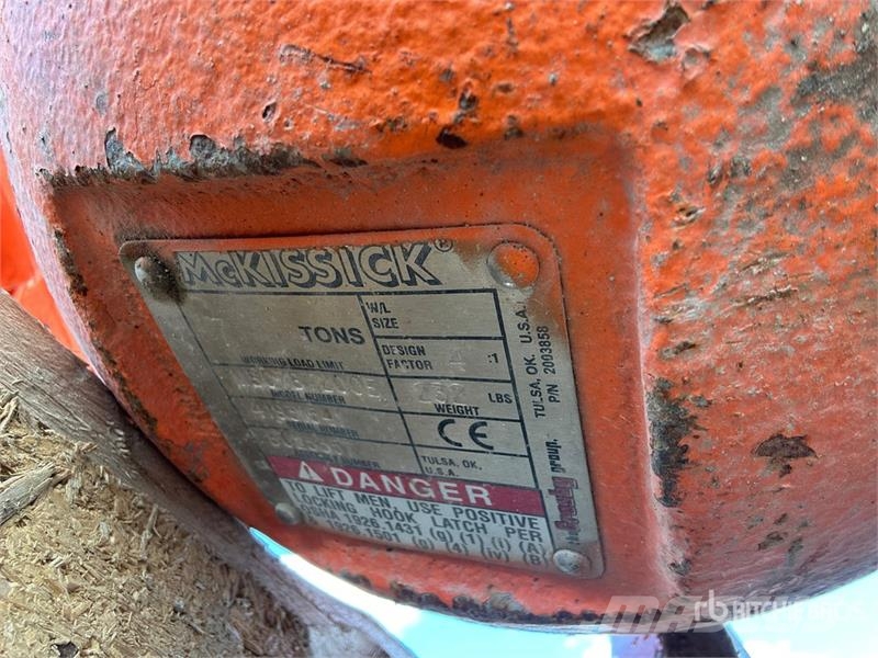 Quantity of (2) Overhaul Ball Crane spares & accessories