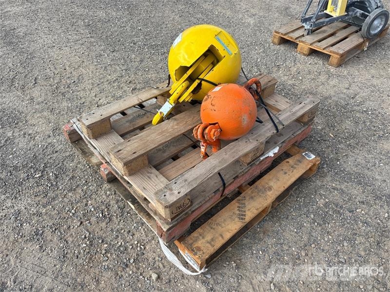 Quantity of (2) Overhaul Ball Crane spares & accessories