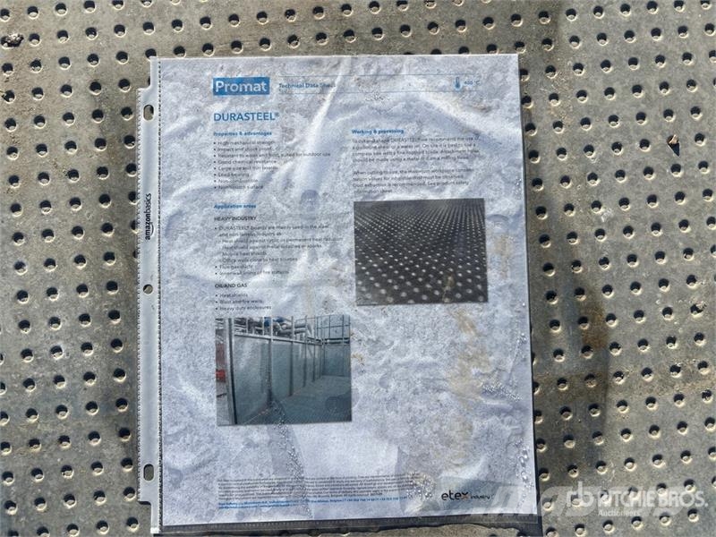  Quantity of (2) Pallets of Durasteel Perforated Ga Подъемно-транспортное оборудование и грузовые лифты