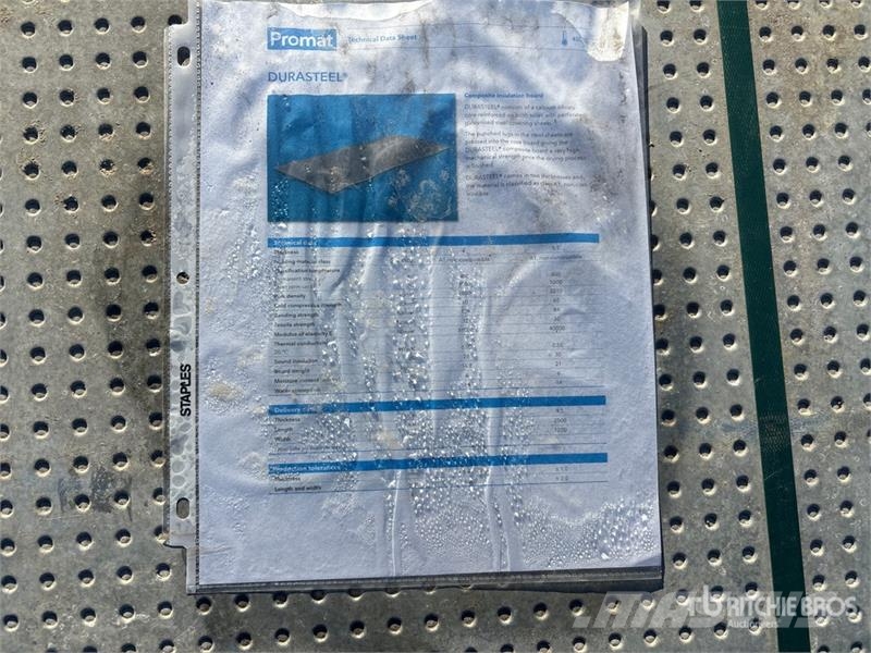  Quantity of (2) Pallets of Durasteel Perforated Ga Подъемно-транспортное оборудование и грузовые лифты