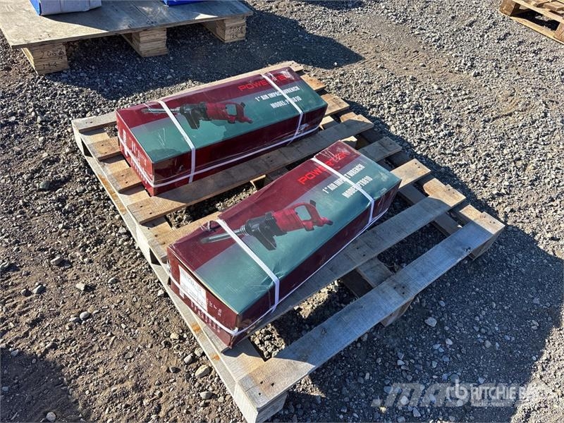 Quantity of (2) Powertek PT8810 Pneumatic Impact مكونات أخرى