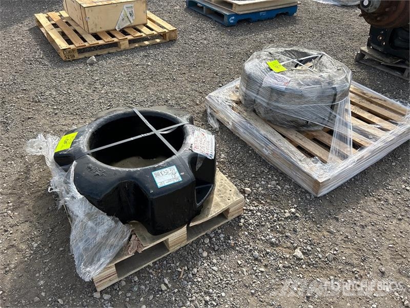 Quantity of (2) Rear Wheel Weights Other farming machines