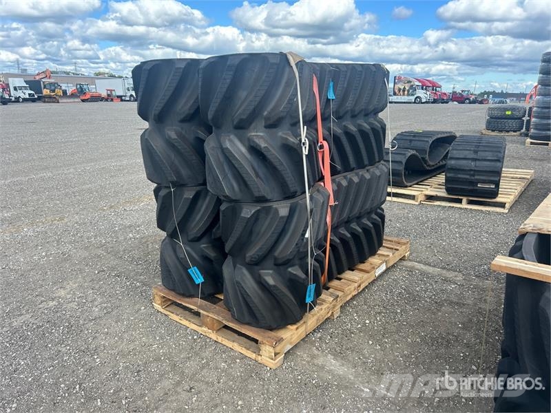 Quantity of (2) Rubber 762X152.4X54 (28 inches) Tr 其他組件