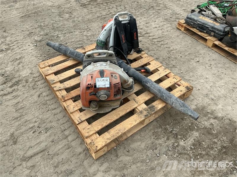 Quantity of (2) Stihl ER-430 Backpack Blower Other components