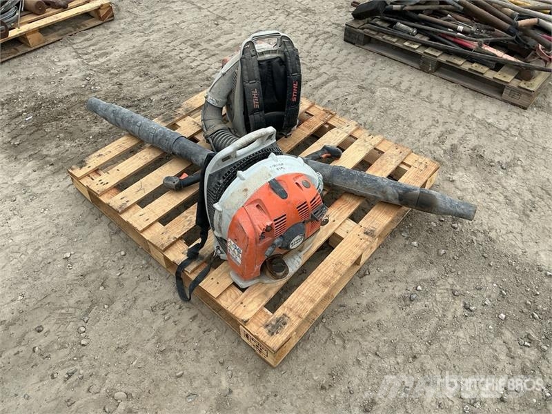 Quantity of (2) Stihl ER-430 Backpack Blower Other components
