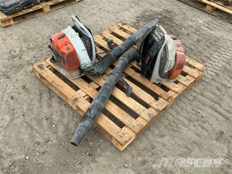 Quantity of (2) Stihl ER-430 Backpack Blower Other components