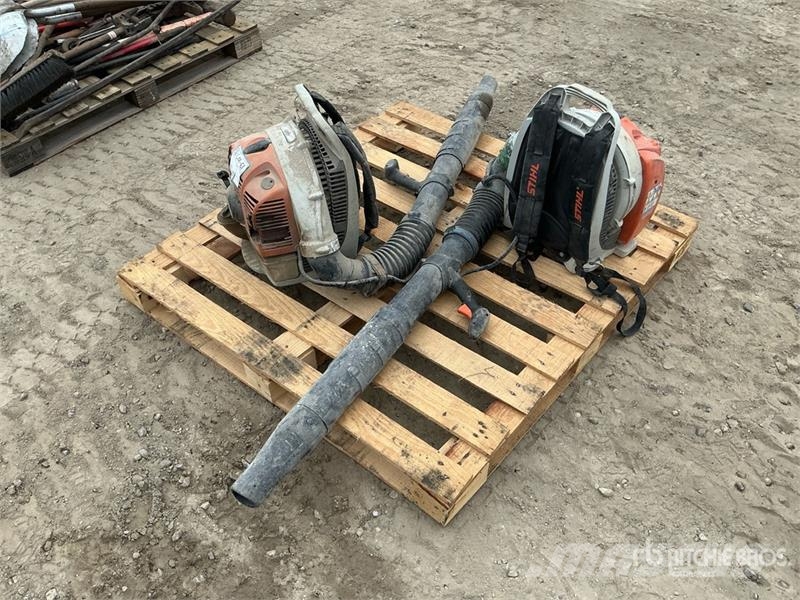 Quantity of (2) Stihl ER-430 Backpack Blower Other components