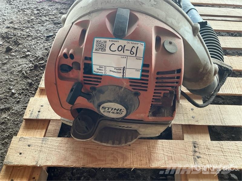  Quantity of (2) Stihl ER-430 Backpack Blower Ďalšie komponenty