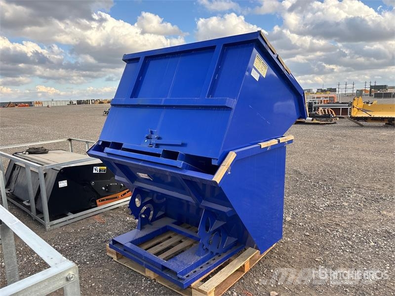  Quantity of (2)  Suihe N-1.5CY-2 Self-Dumping Hopp Silos y tolvas