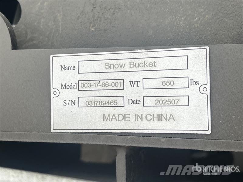 Quantity of (2) Suihe SSD-YS86 86 in Skid Steer D Πτερύγια