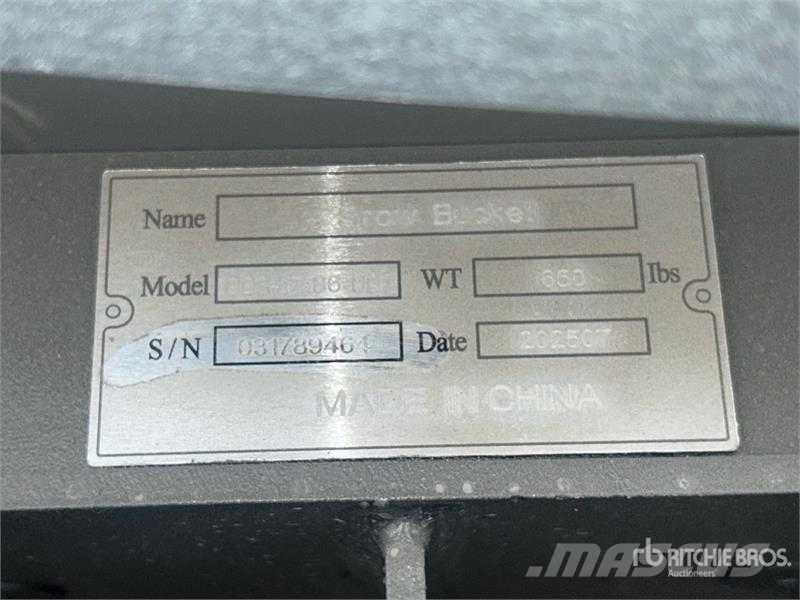 Quantity of (2) Suihe SSD-YS86 86 in Skid Steer D Πτερύγια
