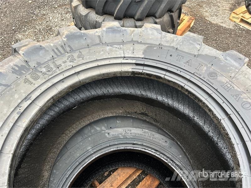 Quantity of (2) TaiHao 19.5L-24 R4 Heavy Duty Tire Reifen