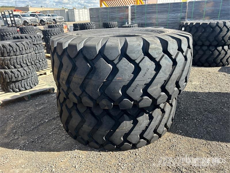 Quantity of (2) TaiHao 29.5x25 E3/L3 Heavy Duty Ti Gume, točkovi i felne