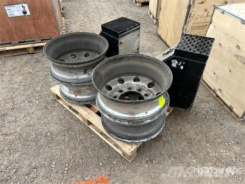  Quantity of (2) Truck Tool Boxes & (4) Rims Transportation - Others