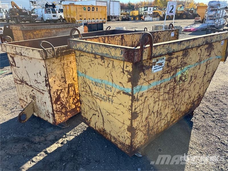  Quantity of (2) Waste Container معدات البناء - غير ذلك