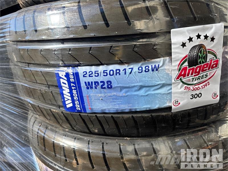 Quantity of (20) 225/50R17 Tires (Unused) Gume, točkovi i felne