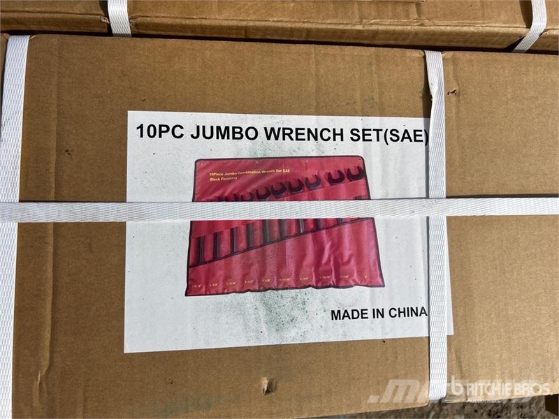 Quantity of (20)  BYT JBWS06 10pc Jumbo Wrench set Drugi deli