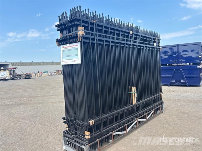 Quantity of (20) Canex 10 ft x 7 ft Powder Coated Zäune und Zubehör