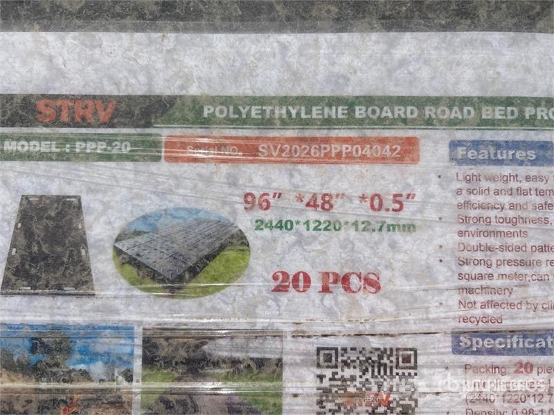 Quantity of (20) STARVOX PPP-20 Polyethylene Boar Rezervni delovi i oprema za bušenje