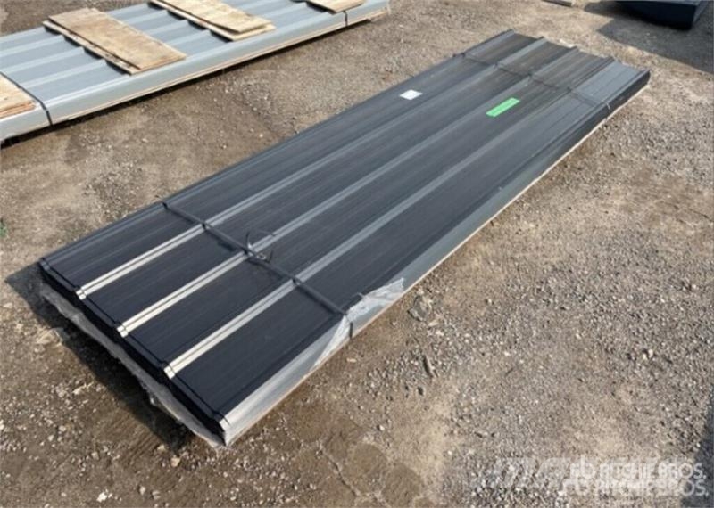 Quantity of (200) 3 ft x 10 ft Black Steel Siding Ostalo za građevinarstvo