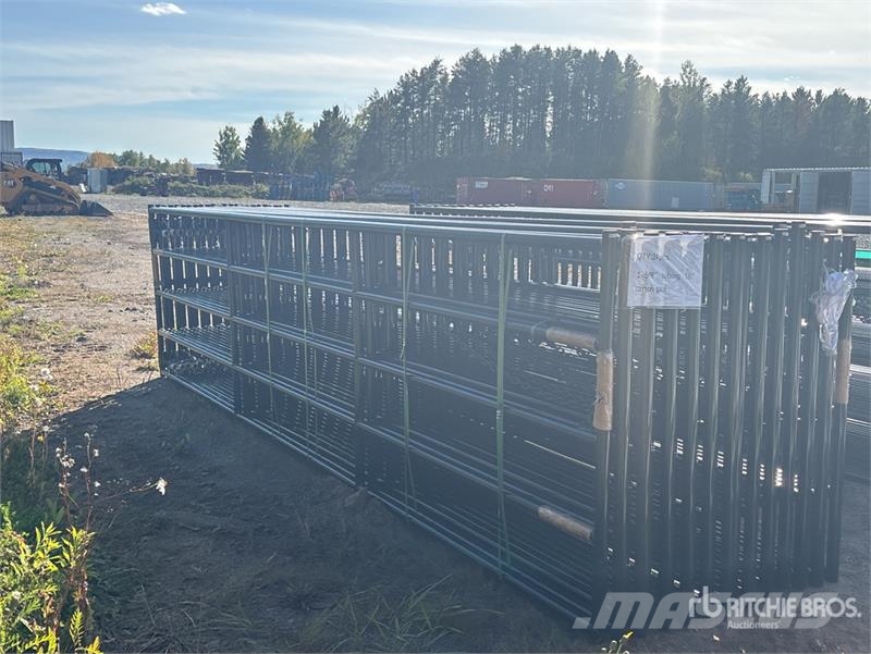 Quantity of (24) BYT RG16 16 ft x 4 ft Steel Live Muut karjatalouskoneet ja lisävarusteet