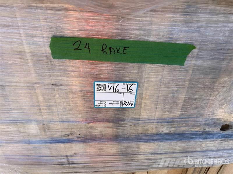 Quantity of (24) Machpro Rake1 Mini Excavator Rak Ancinho virador