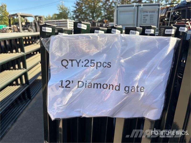 Quantity of (25) BYT DMG12 12 ft Diamond Livestoc Muut karjatalouskoneet ja lisävarusteet