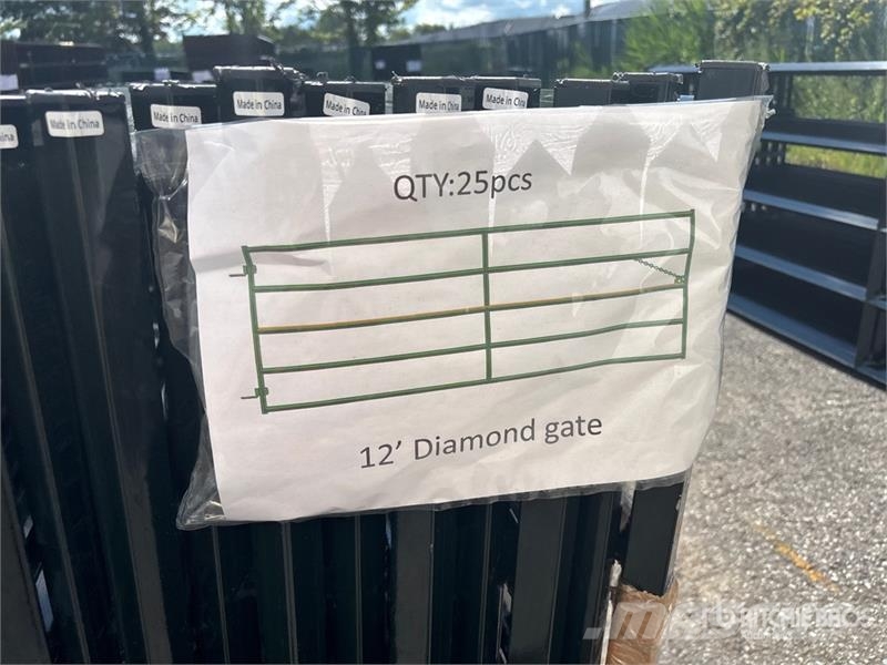 Quantity of (25) BYT DMG12 12 ft Diamond Livestoc Egyéb állattenyésztés gépei és tartozékok