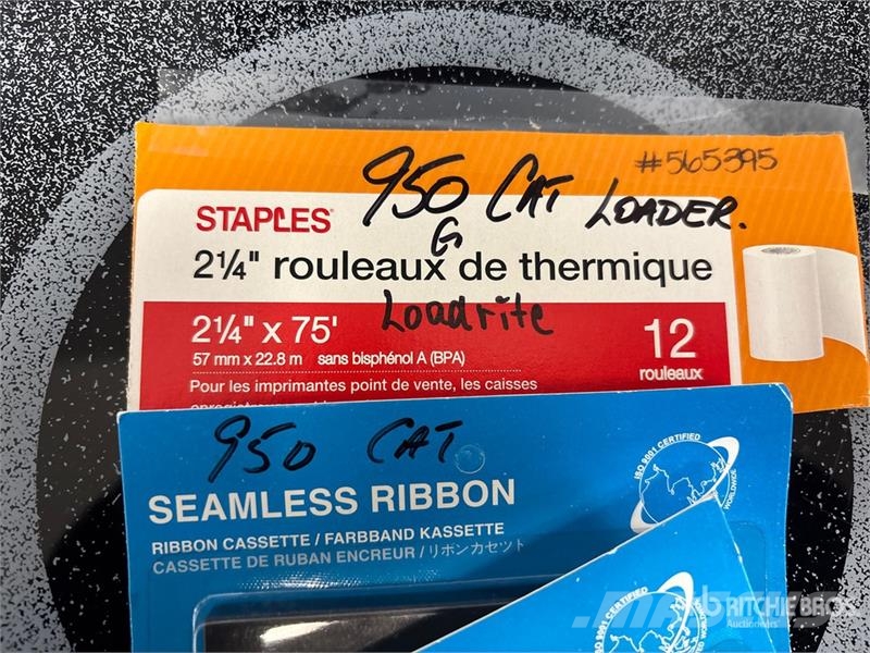  Quantity of (3) 57 mm x 22.8 m Ribbon for 950 Cat  مكونات أخرى