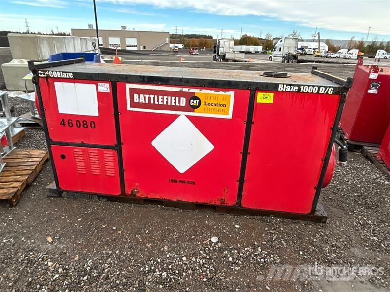Quantity of (3) Blaze 1000D/G 1000000 BTU Space He Oprema za grijanje i odmrzavanje