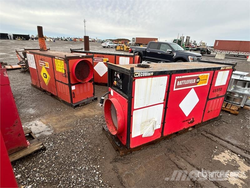Quantity of (3) Blaze 1000D/G 1000000 BTU Space He Oprema za grijanje i odmrzavanje