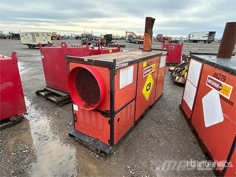 Quantity of (3) Blaze 1000D/G 1000000 BTU Space He Oprema za grijanje i odmrzavanje