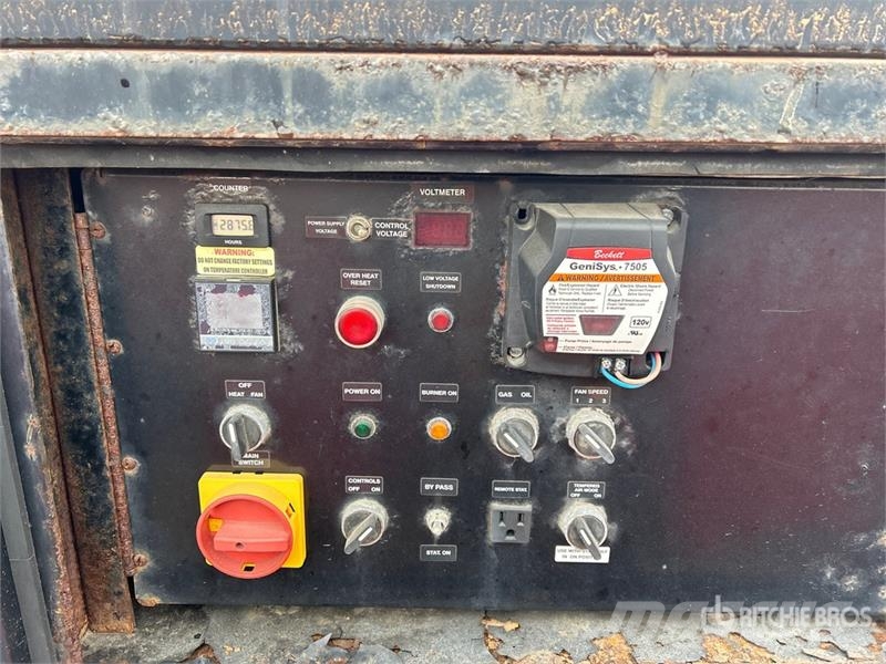 Quantity of (3) Blaze 1000D/G 1000000 BTU Space He Oprema za grijanje i odmrzavanje