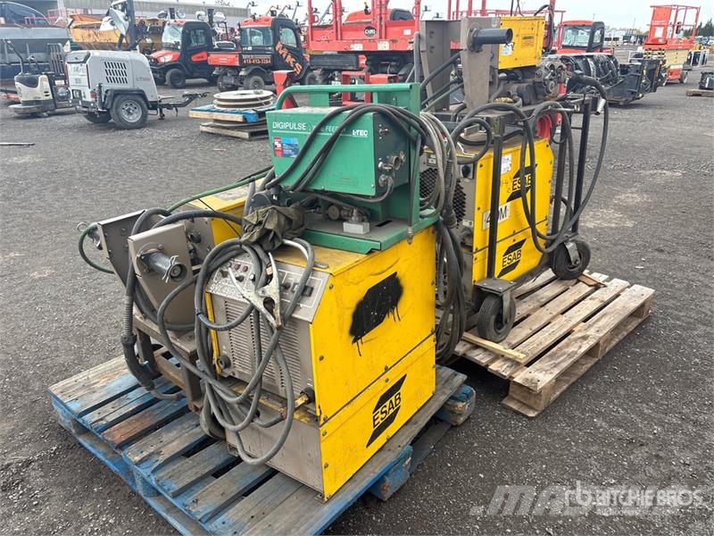 Quantity of (3) ESAAB Electric Welder Welding machines