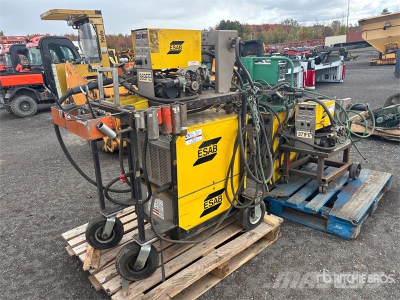 Quantity of (3) ESAAB Electric Welder Welding machines