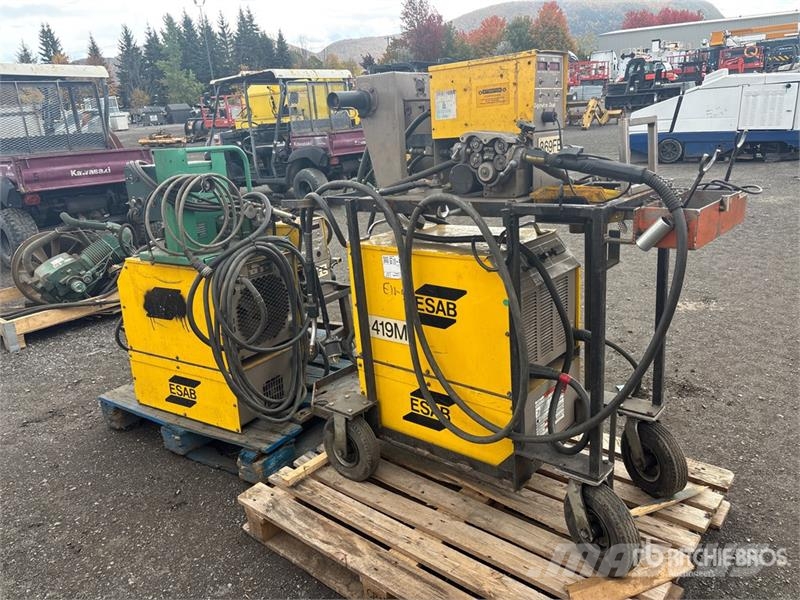 Quantity of (3) ESAAB Electric Welder Welding machines