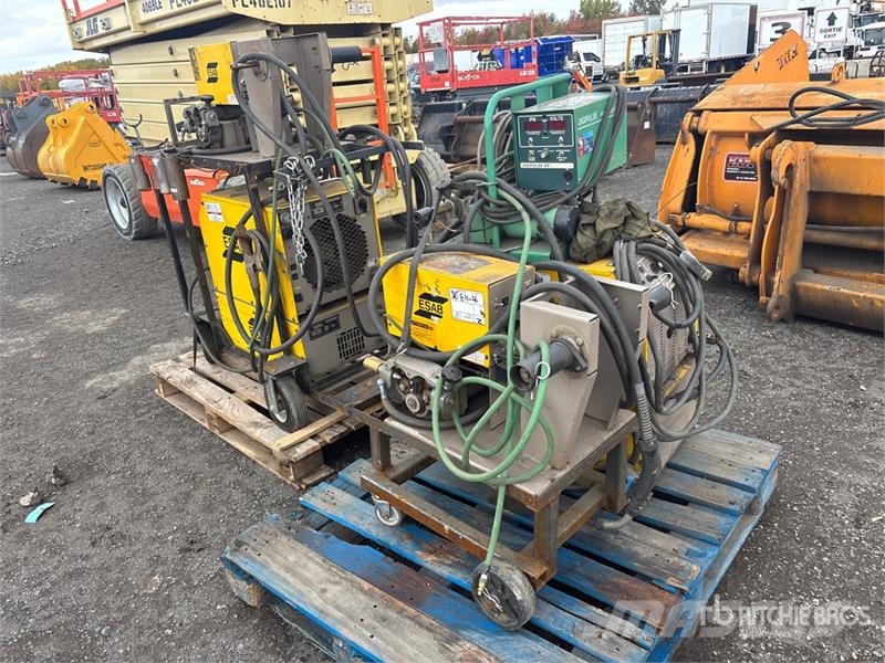 Quantity of (3) ESAAB Electric Welder Welding machines
