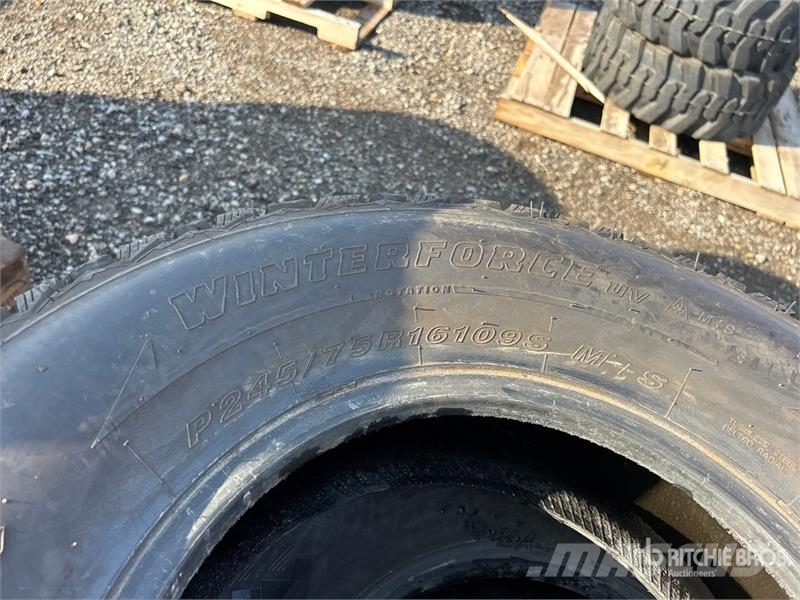  Quantity of (3) Firestone P245/75R16 Tires Riepas, riteņi un diski